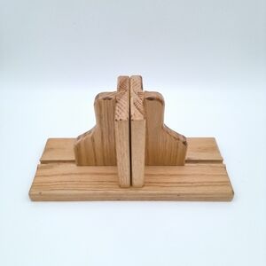 Handcrafted Solid Wood Adjustable Book Stand – Art Deco / Mission Style